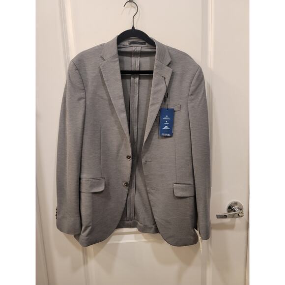Kenneth Cole Ready Flex Suit Separate Jacket in Light Grey - Picture 4 of 8